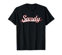 Sandy Utah Salt Lake Vintage Varsity Distressed Throwback Maglietta