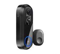 Sandyseptember 1080P Wireless Wifi Video Campanello Per Tuya App E Per Ring Bell Con Smart Intercom E Bidirezionale Audio Comunicazione, IP65 Impermeabile Per Uso Esterno
