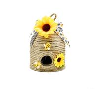 Sandyseptember Affascinante decorazione a forma di alveare con girasole fatta a mano per un tocco unico alla tua casa (B e B)