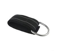 Sandyseptember Cinturino rosso ARA 2,5 x 33 cm regolabile Fit | Per cinghie pesanti, lunghezza 4 x 37 cm, attacco con anello a D, vestibilità sicura per polsi grandi