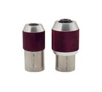 Sandyseptember Confezione da 2 strumenti regolabili per rubinetti con attacco quadrato da 3/8 di pollice, compatibili con alesatori ed estrattori a vite per spazi ristretti (rosso)