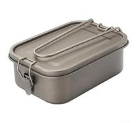 Sandyseptember Contenitore per il pranzo leggero, 700 ml, contenitore portatile a prova di perdite, con manico pieghevole, per campeggio, picnic