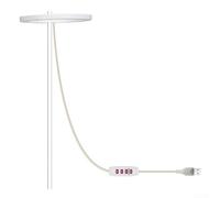 Sandyseptember Dimmable LED coltiva la lampada dell'anello della luce con il telecomando, la luce crescente della pianta per la serra dell'interno(1)