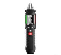 Sandyseptember FY18S Tester di tensione intelligente con grande schermo LCD, rilevamento senza contatto, sensibilità regolabile 12-1000V, indicatore di filo in tensione, torcia LED integrata