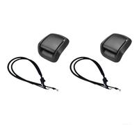 Sandyseptember Kit cavo maniglia inclinabile per sedile auto per MK5 per MK6 2002-2008, leva di regolazione anteriore sinistra destra, nero