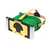 Sandyseptember Occhiali VR Switch Goditi il gioco coinvolgente con caratteristiche comode e regolabili (verde)
