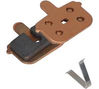 Sandyseptember Pastiglie freno scooter elettrico in rame sinterizzato per ZERO ZOOM per kugoo per sram per magura, freni a disco bronzo antico, leggero 34 g design (C)