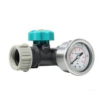 Sandyseptember Regolatore di pressione dell'acqua, dispositivo di controllo manuale in rame per sistema di irrigazione del giardino