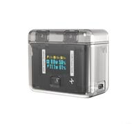 Sandyseptember Scatola Di Ricarica Con Cassa Della Batteria E Banca di Potere 2290mAh Hub Caricatore Veloce Per Insta360 X4 Fotocamera E Accessori