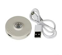 Sandyseptember Sorgente luminosa regolabile del microscopio del LED per l'illuminatore organico con potere 5W, cavo USB, compatibile con le staffe di montaggio standard