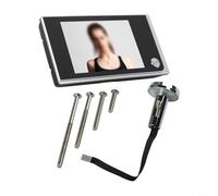 Sandyseptember Spioncino digitale e videocitofono con telecamera HD 720p e display LCD da 3 5 pollici con ampio angolo di 120 gradi per la sicurezza domestica e protezione antimanomissione