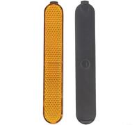 Sandyseptember Strisce riflettenti gialle per scooter elettrico Xiaomi 4 Pro 6 6 per decalcomanie di sicurezza ultra luminose per luce bassa, coppia di plastica leggera