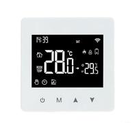 Sandyseptember, termostato programmabile WiFi intelligente, controllo della temperatura della caldaia a gas, controller di temperatura WiFi montato a parete per controllo remoto tramite APP, controllo