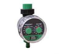 Sandyseptember Timer digitale per irrigazione da giardino, regolatore elettronico per irrigazione, impermeabile, a batteria, per sistema di tubi esterni