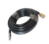 Sandyseptember Tubo dell'acqua ad alta pressione con connettore maschio da 1/4 per lavaggio auto, pulizia del giardino (5 m)