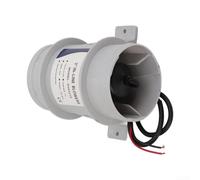 Sandyseptember Ventilatore di ventilazione marina in linea a basso rumore da 7,6 cm 12 V con alto volume d'aria e materiale ABS per la circolazione dell'aria della cabina di yacht
