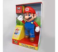 Sanei Boeki Super Mario Parlante Figura IT'S -un Me, Suono & Azione 6+ Nuovo