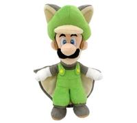 Sanei Super Mario Luigi Scoiattolo Volante Peluche 9" 1 Taglia