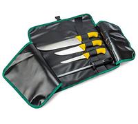 Sanelli 980204.g Set COLTELLI Macellaio, Acciaio Inossidabile, Giallo