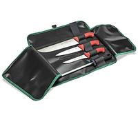 Sanelli 980204.R Set Coltelli Macellaio, Acciaio Inossidabile