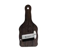 Sanelli Ambrogio, Affettatartufi in Legno di Rovere Fumigato, con Lama Liscia Regolabile in Acciaio Inox, Resistente, per Tagli Precisi, Accessori Cucina Professionali Made in Italy