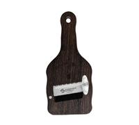 Sanelli Ambrogio, Affettatartufi in Legno di Rovere Fumigato, con Lama Ondulata Regolabile in Acciaio Inox, Resistente, per Tagli Precisi, Accessori Cucina Professionali Made in Italy