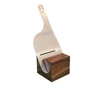 Sanelli Davide Oldani Xfetta tagliatartufi con-base in noce ( made in Italy )