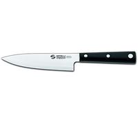 Sanelli Ambrogio Hasaki Coltello Chef, 16 cm, Acciaio Inox, Grigio, 30.5x3.7x2 cm