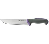 Sanelli Ambrogio Linea TECNA Colore Coltello Francese, Tritare, Sminuzzare, Tagliare, Battere ed Affettare, Acciaio Inossidabile, Viola