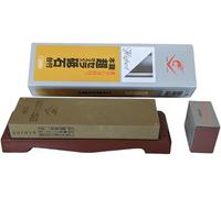 Sanelli Ambrogio, Naniwa Chosera, Pietra Affilacoltelli Professionale, Grana #2000, per la Finitura di Coltelli per Pesce Crudo, Frutti di Mare, Verdura, Splash&Go, Supporto Incluso, Made in Japan