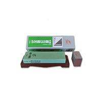 Sanelli Ambrogio, Naniwa Chosera, Pietra Affilacoltelli Professionale, Grana Grezza #400, Ideale per Correggere Lame Scheggiate, Splash&Go, Supporto Portapietra Incluso, Made in Japan
