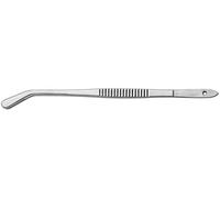 Sanelli Ambrogio Pinza Chef per la Cucina, Cm 30, Punta Piegata Arrotondata con Dentini, Presa Sicura sul Bordo, Acciaio Inossidabile