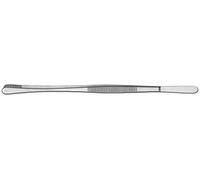 Sanelli Ambrogio Pinza Chef per la Cucina, Punta Grande Arrotondata con Dentini, Presa Sicura sul Bordo, Acciaio Inossidabile, Cm 30
