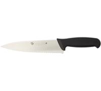 Sanelli Ambrogio Supra Trinciante Cuoco, Lama Dentata, 20 cm, Acciaio Inox, Grig