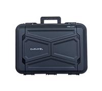 Sanelli Ambrogio, Valigia Caravel Compact Supra, con Set di 9 Coltelli e 5 Accessori da Cucina, in Plastica 100% Riciclata, Resistente e Sicura, Predisposta per Lucchetti, con Maniglia Ergonomica