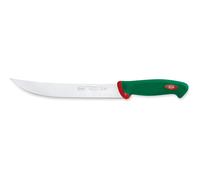 Sanelli Premana Professional Coltello Scimitarra, Acciaio Inossidabile, Verde/Rosso