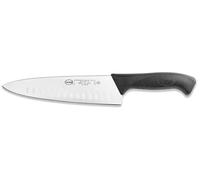 Sanelli Linea Skin Coltello Trinciante Olivato, Acciaio Inossidabile, Nero, 21 cm.