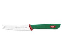 Sanelli Premana Professional Coltello Agrumi, Acciaio Inossidabile, Verde/Rosso, 21.5 x 1.5 x 2.5 cm