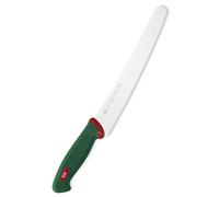 Sanelli Premana Professional Coltello Pasticciere, Acciaio Inossidabile, Verde/Rosso, 38.5x3.0x4.5 cm