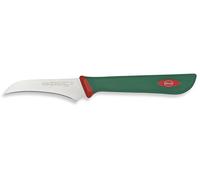 Sanelli Premana Professional Coltello Petty Knife, Acciaio Inossidabile, Verde/Rosso, 19 x 1.5 x 2.8 cm