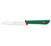Sanelli Premana Professional Coltello Pomodoro, Acciaio Inossidabile, Verde/Rosso, 23 x 1.5 x 2.5 cm