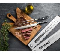 Sanelli, Set 2 PZ. Taglio carni e BBQ, acciaio forgiato professionale