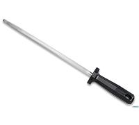 Sanelli Skin Acciaino affila coltelli, Acciaio Inossidabile, Nero, 13 mm