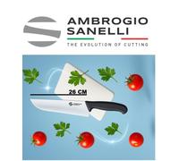 SANELLI SUPRA COLTELLO AFFETTARE CM 26 LARGO 61067 5304 PROFESSIONALE 7 2025
