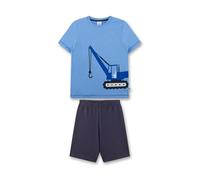Sanetta 233519 Set di Pigiama, Blu, 128 Bambini e Ragazzi