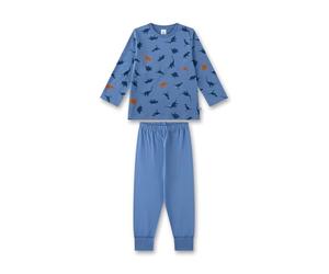 Sanetta 233560 Set di Pigiama, Blu, 92 Bambini e Ragazzi