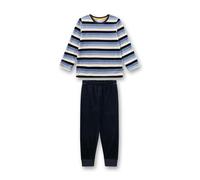 Sanetta 233579 Set di Pigiama, Blu, 128 Bambini e Ragazzi