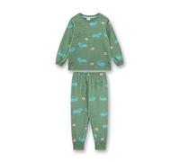 Sanetta 233592 Set di Pigiama, Verde, 92 Bambini e Ragazzi