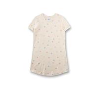 Sanetta 233746 Maglia Lunga da Notte, Beige, 128 Bambine e Ragazze