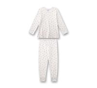 Sanetta 233750 Set di Pigiama, Beige, 128 Bambine e Ragazze